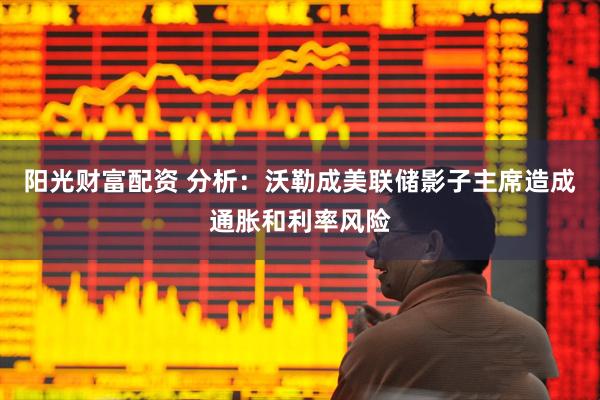 阳光财富配资 分析：沃勒成美联储影子主席造成通胀和利率风险